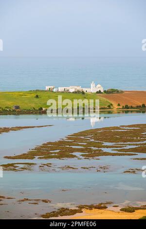 Morocco, province of Sidi Bennour, Oualidia, the lagoon Stock Photo