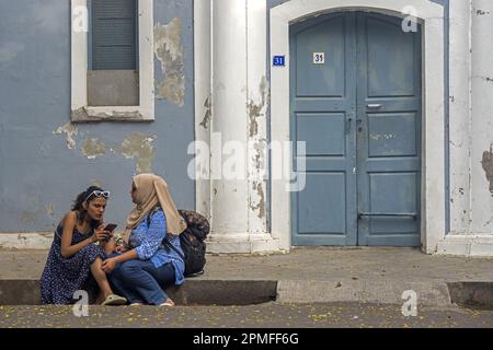 India, Pondichery, the sri Aurobindo area Stock Photo