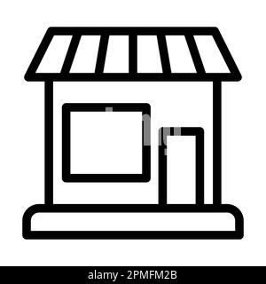 Shop Vector Thick Line Icon For Personal And Commercial Use. Stock Photo