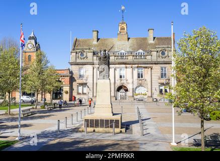 Crewe Municipal Buildings and Crewe Cheshire East Register Office Crewe Cheshire England UK GB Europe Stock Photo