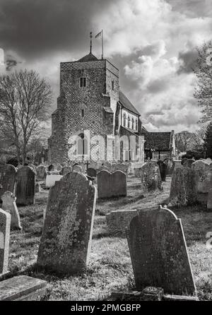 The 1,000 year-old Anglican Steyning Parish Church of St Andrew's and ...