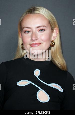 Amelia Dimoldenberg attends the Top Boy 2 World Premiere at hackney picture house in London. Stock Photo