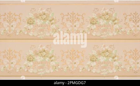 Frieze (USA); machine-printed paper; 91.5 x 49 cm (36 x 19 5/16 in.) Stock Photo