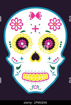 Dia de Muertos. Day of the Dead Stock Vector