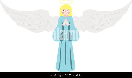 Clipart Vector Holy Angel Stock Vector