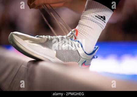 wearing adidas socks with nike shoes