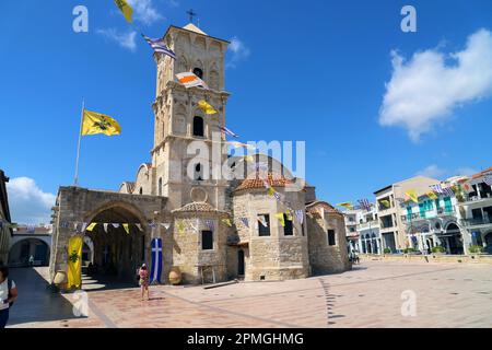 The Church of St Lazarus, a late 9th century Greek Orthodox Church in Larnaca, Cyprus. Stock Photo