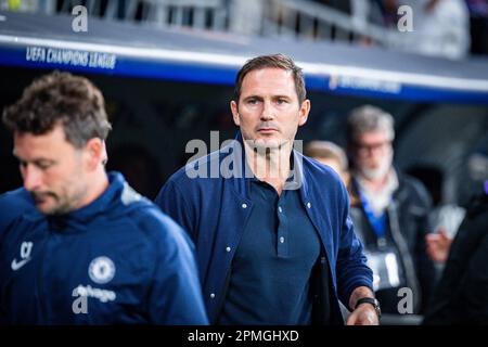 Frank Lampard (Chelsea) during the football match between&#xA;Real Madrid and Chelsea valid for the first leg of the quarter final of the Uefa Champio Stock Photo