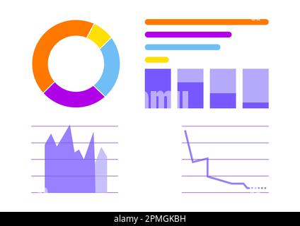 Product Analytics for Mobile and Web Stock Vector