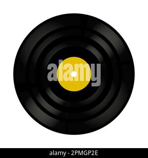 Phonograph record vector Stock Vector