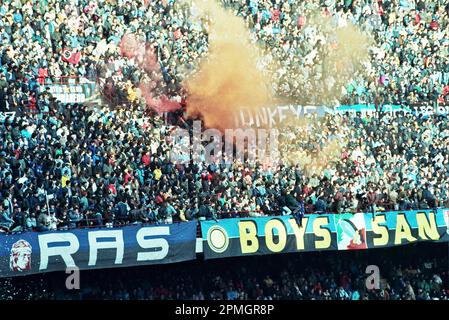 Roma-Lazio, la spettacolare coreografia in Curva Sud: Sei tu l'unica