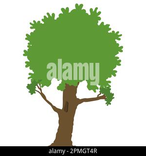 Vector Tree. Green Tree Clipart Stock Vector