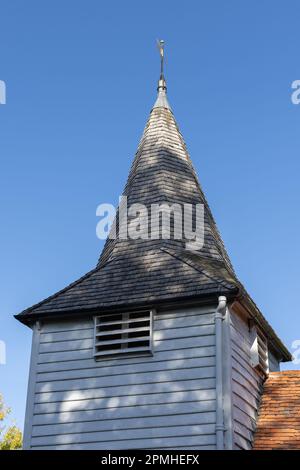 Greenstead Church on the 11th October 2022 in Greensted, Essex, in England. Credit: SMP News Stock Photo