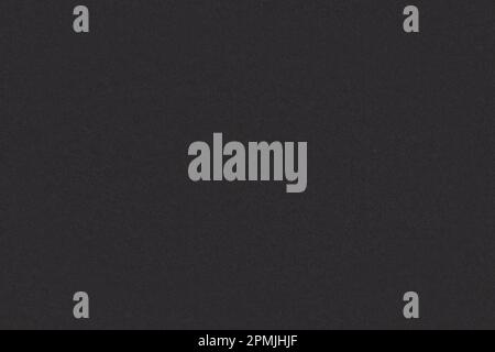 Black or dark gray paper with fine texture, seamless tileable background, image width 20cm Stock Photo
