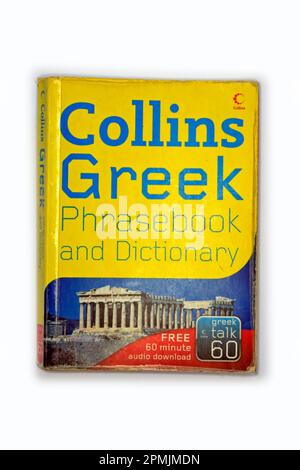 Greek phrasebook - Collins Greek Phrasebook and Dictionary Stock Photo