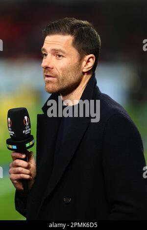 Xabi Alonso (Cheftrainer Bayer 04 Leverkusen) w?hrend der ...