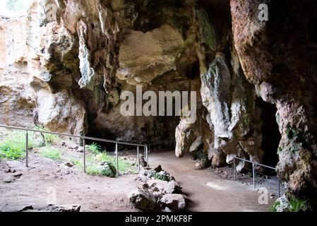 Stick Tomato Cave in Naracoorte - Australia Stock Photo