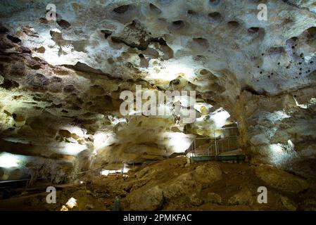 Stick Tomato Cave in Naracoorte - Australia Stock Photo