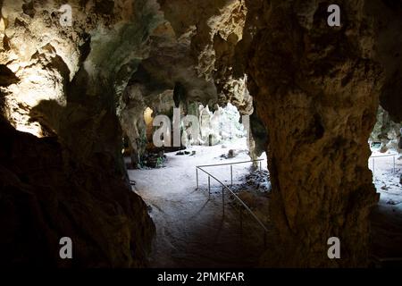 Stick Tomato Cave in Naracoorte - Australia Stock Photo