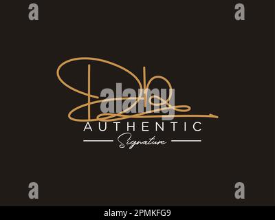 DB Signature Logo Template Vector Stock Vector Image & Art - Alamy