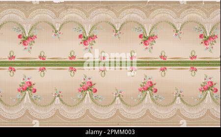 Frieze (USA); machine-printed paper; 91.5 x 49 cm (36 x 19 5/16 in.) Stock Photo