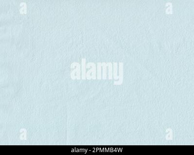Handmade light blue paper with paper structure. Meant as background. Stock Photo