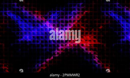 Bright abstract background of overlapping squares with space for your text, vector illustration. Stock Vector