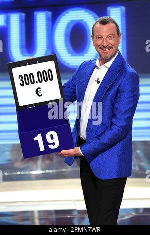 Milan, Italy. 05th May, 2022. Milan, photocall for the 'Affari Tuo' - Amadeus broadcast Credit: Independent Photo Agency/Alamy Live News Stock Photo