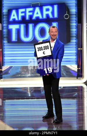 Milan, Italy. 05th May, 2022. Milan, photocall for the 'Affari Tuo' - Amadeus broadcast Credit: Independent Photo Agency/Alamy Live News Stock Photo