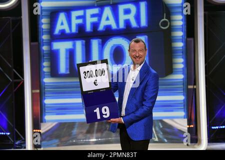 Milan, Italy. 05th May, 2022. Milan, photocall for the 'Affari Tuo' - Amadeus broadcast Credit: Independent Photo Agency/Alamy Live News Stock Photo