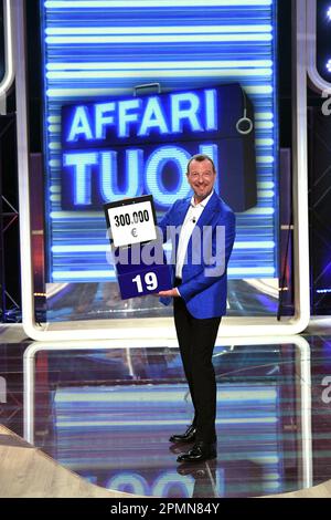 Milan, Italy. 05th May, 2022. Milan, 'Affari Tuo' broadcast photocall - Amadeus Credit: Independent Photo Agency/Alamy Live News Stock Photo