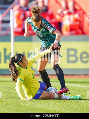 Adriana Silva, women BRA 11 in the friendly DFB women match GERMANY -  BRASIL 1-2 Preparation for WM World Championships 2023 in Australia, New  Zealand ,Season 2022/2023, on Apr 11, 2023 in