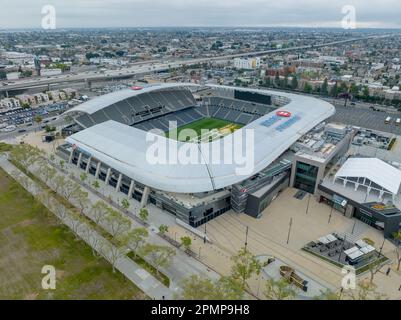 Banc of California Stadium in Exposition Park, Los Angeles, California,  home of the Los Angeles Football Club Stock Photo - Alamy