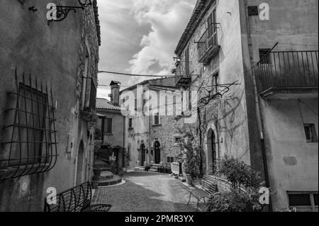 Fornelli, italian municipality of 1,883 inhabitants in the province of Isernia in the Molise region. It is part of the circuit of the most beautiful v Stock Photo