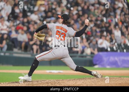 CHICAGO, IL - APRIL 14: Baltimore Orioles catcher Adley Rutschman