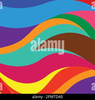 wave background vektor illustration design Stock Vector