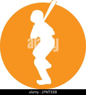 baseball player icon vektor illustration design Stock Vector