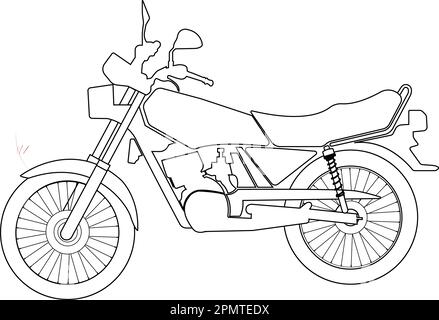 motorcycle Icon vector design illustration logo template Stock Vector