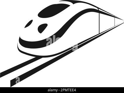 fast train icon vector illustration design Stock Vector