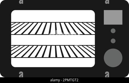 Microwave vector icon illustration flat design Stock Vector Image & Art ...