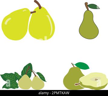 pear fruit icon Stock Vector Image & Art - Alamy