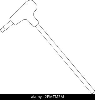 Allen keys icon vector illustration symbol design Stock Vector
