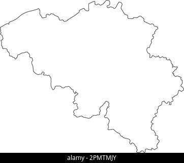 Brussels, Belgium Vector Line Icon Stock Vector Image & Art - Alamy