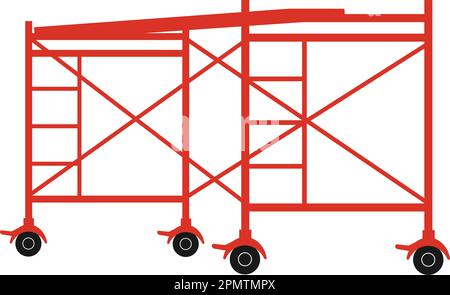 Scaffolding icon vector illustration symbol design Stock Vector