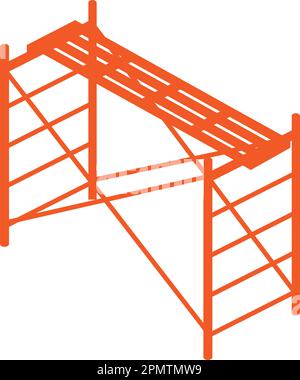 Scaffolding icon vector illustration symbol design Stock Vector