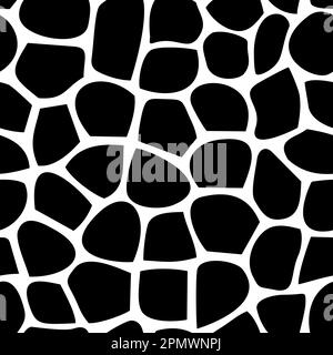 Stone or Animal fur pattern. Seamless vector. Seamless on all four sides. Endless pattern size possible. Stock Vector