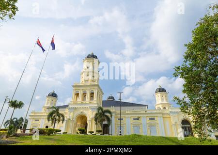 Masjid Sultan Abu Bakar Johor Bahru Malaysia Stock Photo