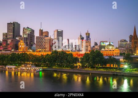 CBD, central business district of melbourne, victoria, Australia Stock Photo