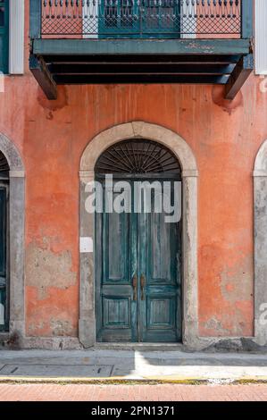 Panama City, Panama - April 1, 2023: Views of Panama City's amazing Old Quater. Stock Photo