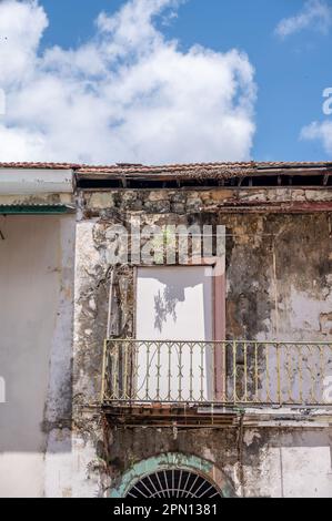 Panama City, Panama - April 1, 2023: Views of Panama City's amazing Old Quater. Stock Photo